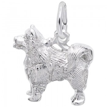 https://www.fosterleejewelers.com/upload/product/3306-Silver-Samoyed-RC.jpg