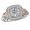 Two-Tone Halo Semi-Mount Ring
