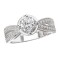 Split Shank Semi-Mount Ring