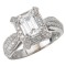 Halo Semi-Mount Diamond Ring