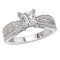 Split Shank Semi-Mount Ring