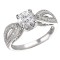 Split Shank Semi-Mount Diamond Ring