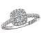 Halo Semi Mount Diamond RIng
