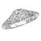Classic Semi-Mount Diamond Ring
