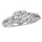 Vintage Semi-Mount Diamond Ring