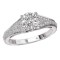 Classic Semi-Mount Diamond Ring