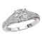 Classic Semi-Mount Diamond Ring