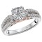 Split Shank Semi-Mount Diamond Ring