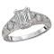 Vintage Semi-Mount Diamond Ring
