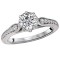 Vintage Semi-Mount Diamond Ring