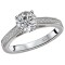 Classic Semi-Mount Diamond Ring