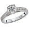 Classic Semi-Mount Diamond Ring