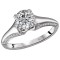 Classic Semi-Mount Diamond Ring