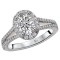 Split Shank Semi-Mount Diamond Ring