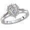 Split Shank Semi-Mount Diamond Ring