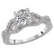 Split Shank Semi-Mount Diamond Ring