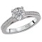 Classic Semi-Mount Diamond Ring