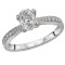 Classic Semi-Mount Diamond Ring