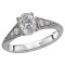Classic Semi-Mount Diamond Ring