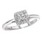 Halo Semi-Mount Diamond Ring
