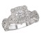 Split Shank Semi-Mount Diamond Ring