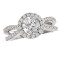 Split Shank Semi-Mount Diamond Ring