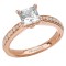 Classic Semi-Mount Diamond Ring