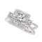 Halo Semi-Mount Diamond Ring