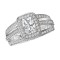 Split Shank Semi-Mount Diamond Ring