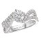 Split Shank Semi-Mount Diamond Ring