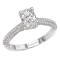 Split Shank Semi-Mount Diamond Ring