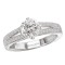 Split Shank Semi-Mount Diamond Ring
