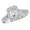 Halo Semi-Mount Diamond Ring