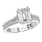 Split Shank Semi-Mount Diamond Ring