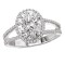 Split Shank Semi-Mount Diamond Ring