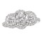 Halo Semi-Mount Diamond Ring