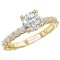 Classic Semi-Mount Diamond Ring