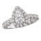 Halo Semi-Mount Diamond Ring