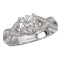 Classic Semi-Mount Diamond Ring