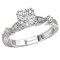 Vintage Semi-Mount Diamond Ring