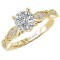 Classic Semi-Mount Diamond Ring