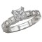 Vintage Semi-Mount Diamond Ring
