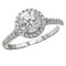 Two-Tone Halo Semi-Mount Ring