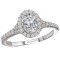 Two-Tone Halo Semi-Mount Ring