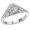 Vintage Semi-Mount Diamond Ring