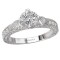 Vintage Semi-Mount Diamond Ring