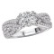 Split Shank Semi-Mount Diamond Ring