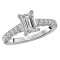 Classic Semi-Mount Diamond Ring