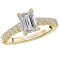 Classic Semi-Mount Diamond Ring