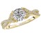 Infinity Semi-Mount Diamond Ring